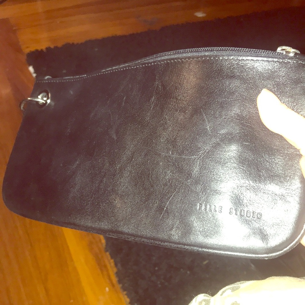 Leather wallet purse